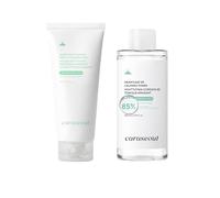 caraseoul Dúo Facial Heartleaf, Heartleaf 85 Tónico Facial & Heartleaf Espuma Limpiadora Facial Hidratante
