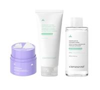 caraseoul Rutina de 3 Pasos - Doble Limpieza y Tónico, Skincare Coreano, Vegano