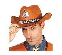 Carassa Sombrero sheriff marron fieltro