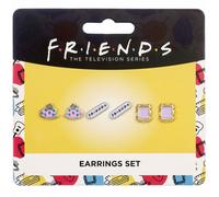 Carat official friends - pendientes de lóbulo, juego de tres marcos c