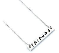 CARAT OFFICIAL Ftn0001 Collar con Colgante Friends Logo, Juventud Unisex, Plata, 6 Pulgadas
