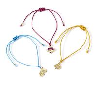 CARAT SHOP Set Pulseras Harry Potter Snitch Dorada, Love Potion y Giratiempo