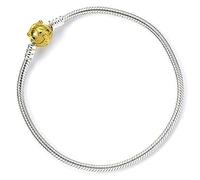 Carat Shop The Harry Potter Slider Bracelet Golden Snitch 19 cm (Sterling Silver)