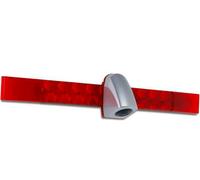 Caratec safety cs111bla cámara con tercera luz de freno plata