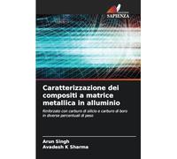 Caratterizzazione dei compositi a matrice metallica in alluminio: Rinforzato con carburo di silicio e carburo di boro in diverse percentuali di peso