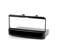 CARAV 11-048 1-DIN Marco de plástico para radio para FORD Fiesta 1995-2001; Focus 1998-2004; Galaxy 2000-06; Mondeo 1996-2003; Cougar, Puma 1998-2002; Escape, Maverick 2000-07; Explorer 1994-2001; Transit 2000-05 / JAGUAR S-Type 1999-2006 / GEELY Otaka 2007-2011 with pocket