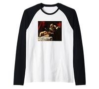 Caravaggio Judith Beheading Holofernes Camiseta Manga Raglan