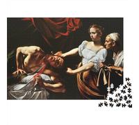 Caravaggio Museo Rompecabezas Imposible, Rompecabezas Pinturaarte De Madera, Puzzles Arte 1000 Piezas para Adolescente, Decoración del Hogar, Reunión Familiar Juguete