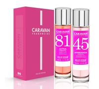 CARAVAN FRAGANCIAS - CAJA DE REGALO con 2 Perfumes: Nº45 y Nº81 de 150 ml, para mujer