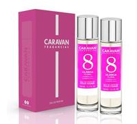 CARAVAN FRAGANCIAS - CAJA DE REGALO con 2 Perfumes Nº8 de 150 ml, para mujer