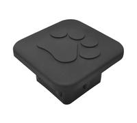 Caravan Hitch Cover - Trailer Hitch Covers | Tow Hitch Cover | Hitch Covers for Trucks | Square Mouth Hitch Dust Plug | Exterior Car Accessories, Receiver Tube Cap, Black for All Types of Models