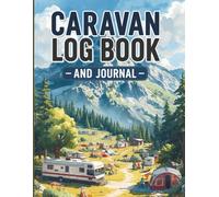 Caravan Log Book and Journal: Campsite Reviews, Travel Planner, Route Tracker and Holiday Memory Diary