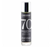 Caravan Perfume de Hombre Nº70 - 30ml. Fragancia Masculina Sutil y Sensual con Notas de Bergamota, Lavanda, Geranio, Jazmín, Sándalo, Patchouli, Vainilla y Tonka