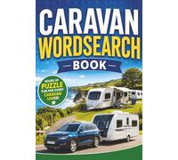 Caravan Wordsearch Book: Wordsearch Puzzles with Easy to Read Print | 6x9 Inches, 110 Pages | 50+ Puzzles... Gift for Vacations, Holidays and Relaxation