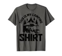 Caravana para Autocaravana al Aire Libre, Divertida, Este es mi Campamento Camiseta