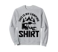 Caravana para Autocaravana al Aire Libre, Divertida, Este es mi Campamento Sudadera