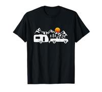Caravana Para Campamento Para Camping Camiseta