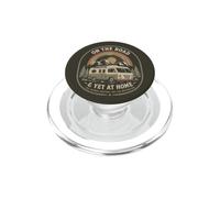 Caravana Retro Camper Travel Road Trip PopSockets PopGrip para MagSafe