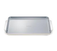 Caraway Bandeja para hornear de cerámica antiadherente, revestimiento de cerámica natural, no tóxico, sin PTFE ni PFOA, perfecta para hornear, asar y más, grande, color crema