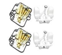 Carb Carburetor 2 Piezas Para Mikuni BST33 Para F650 1993-2000 Kit Reparación Carburador Motocicleta Diafragmas Vacío Flotador Carburador(SET C)