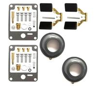 Carb Carburetors Para XV700 XV1000 XV1100 Para Virago XV 700 1000 1100 1984-1987 Combustible Flotador Émbolo Diafragma Kit Carburador Motocicleta(D)