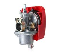 Carb Carby Carburador 2 Tiempos Con Filtro Aire - Rojo Alto Rendimiento Para 50CC/60CC/80CC〔YY26〕 Motor Carburador