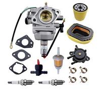 Carb Carby Kit Carburador Motores Para Kohler SV720 SV725 SV710 SV715 SV730 SV735 Con Filtro Aire Y Bomba Combustible 22HP 23HP 27HP Carburador Carb(1 Set B)
