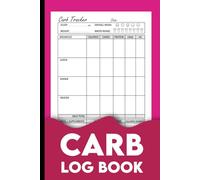 Carb Log Book: Track Your Meals, Macros, and Workouts | Daily Nutrition & Fitness Planner for Weight Loss, Keto, and Healthy Living