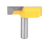 Carbide Router Bit for Spoilboard Surfacing | 57mm Planing Milling Cutter with Hard Alloy Cutter | Bottom Maintenance Bit for CNC Woodworking / MDF / Plywood