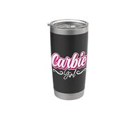 Carbie Girl Law Carb Nutrition Dieta alta en grasas Dieta baja en carbohidratos Vaso térmico de acero inoxidable de doble pared