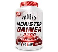 Carbohidratos MONSTER GAINER 2200 - Suplementos Alimentación y Suplementos Deportivos - Vitobest (Vainilla, 3,5 Kg)