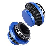 CarBole 35mm Filtro de Aire Central reemplazo para 50cc 70cc 90cc 110cc 125cc Motocicleta Dirt Bike Motocross ATV Scooter Quad - Azul