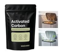 Carbón Activado En Pellets Para Compost 100g Purificación De Aire Y