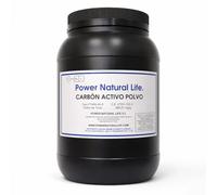 Carbón Activo 1 kg en Polvo Fino Power Natural Life | Usos Industriales | Purificador de aire y ambiente | Ceritfificación FCC
