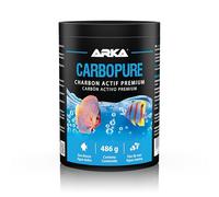 Carbón Activo Acuario 1000 ml - Carbopure Carbón de Filtro Agua Cristalina | para agua dulce y salada, activado al vapor, con bolsa filtrante, elimina turbidez, restos de medicamentos, tintes