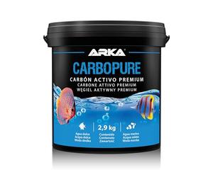Carbón Activo Acuario - ARKA Carbopure 2,9 kg - Elimina turbidez, restos de medicamentos y colorantes - Agua Clara en Horas - Dulce y Marino - Lavado ácido y Activado al Vapor