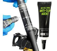 Carbon Fiber Bike Grease - 10G Non Slip Carbon Paste | Bicycle Assembly Gel Lubricant | Anti Slip Handlebar Stem Seatpost Frame Grip Compound For Cycling Maintenance Repair Bike Parts Care