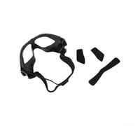 Carbon Fiber Face Mask Anti-Collision Nose for Football Basketball Light | Carbon fiber build, nose tip protection, reduces para impact risk, lightweight design, intense game ready