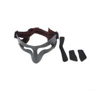 Carbon Fiber Face Mask Anti-Collision Nose for Football Basketball Light | Carbon fiber build, nose tip protection, reduces para impact risk, lightweight design, intense game ready