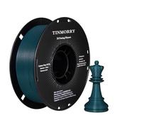 Carbon Fiber PETG Filament 1.75mm, TINMORRY PETG-CF 3D Printing Materials for FDM 3D Printer, 1 KG 1 Spool, Peacock Green