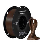 Carbon Fiber PETG Filament 1.75mm, TINMORRY PETG-CF 3D Printing Materials for FDM 3D Printer, 1 KG 1 Spool, Coffee