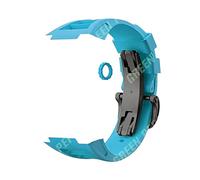Carbon Fiber Titanium Alloy Case and Fluororubber Band,For 8 7 44mm 45mm Fluorine Strap Frame Bezel Mod Kit,For IWatch 8 7 6 5 4 SE