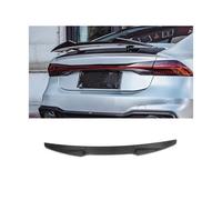 Carbon Fiber trasero trasero Trunk Racing Boot Lip Wing Spoiler Compatible for Audi A7 C8 S7 Sline RS7 Sedan 2019-2022 ALA DE BOTO TRANDE