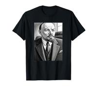 Carbón Lenin Sketch Camiseta