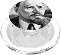 Carbón Lenin Sketch PopSockets PopGrip para MagSafe