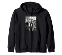 Carbón Lenin Sketch Sudadera con Capucha
