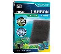 Fluval Carbón para Filtro Mochila para Acuario AquaClear AC70/AC110, 1 pc