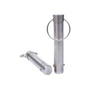 Carbon Steel Pull Pin Pasador de liberación rápida con cabeza esférica de acero inoxidable de 25 mm for moldes y accesorios. Varios tamaños.(Clamping Length 10mm)