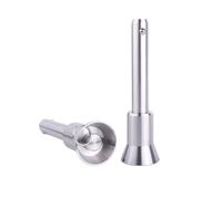 Carbon Steel Pull Pin Pasadores de bloqueo de bola de liberación rápida de acero inoxidable 304 VCN122, cabeza de botón de 25 mm, varios tamaños(VCN122 25 35mm)