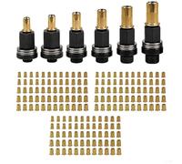 Carbon Steel Rivet Nut Tool Set, Manual & Drill Installer, M3-M12 Options (M3-M10,30 Each)